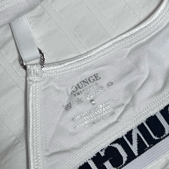 lounge triangle bralette - Picture 4 of 4